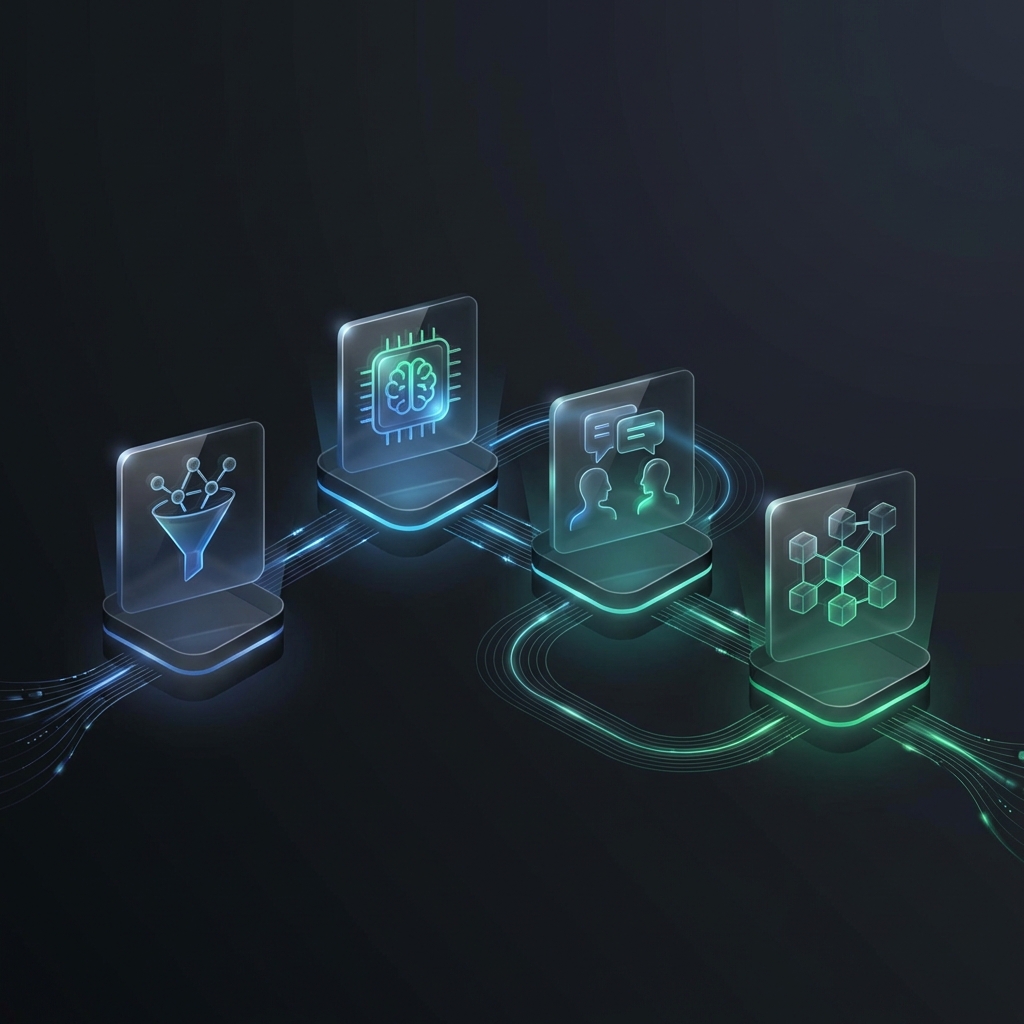 AI Research Process Flow